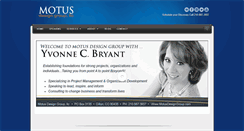 Desktop Screenshot of motusdesigngroup.com